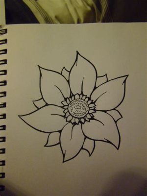 How to Draw Cute Flowers: A Journey Through Petals and Imagination